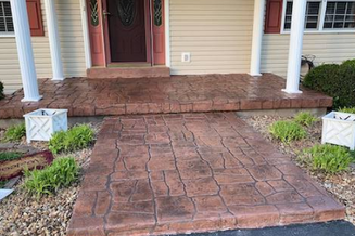 Stamped Patio in Green Bay